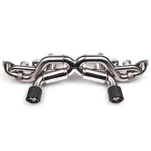 Fabspeed: Fabspeed Porsche 718 GT4 RS Valvetronic X-Pipe Cat-Back Exhaust System (2022+)