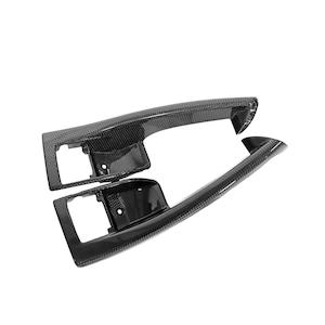 Interior: Carbon Fiber Inner Door Handle Pulls - Ferrari F12 Berlinetta