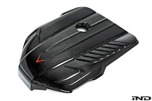 Engine Cover: Eventuri BMW G29 Z4 M40i B58 Black Carbon Engine Cover