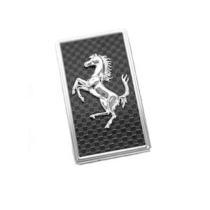 Slam Panel: Carbon Fiber Hood Badge - Ferrari 488 Pista