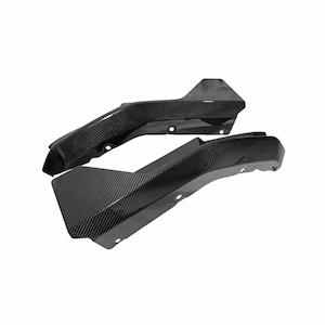 Side Skirts: Carbon Fiber BMW G Series Rear Quarter Panel Skirts - BMW G80