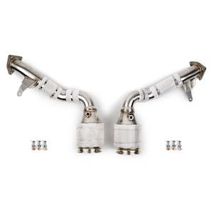 Exhaust System: Fabspeed Porsche Macan 2.9L V6 Sport Cats (2019+)