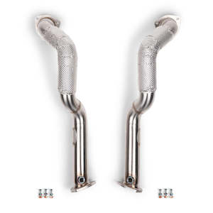 Fabspeed Porsche 718 GT4 RS Over Axle Link Pipes (2022+)