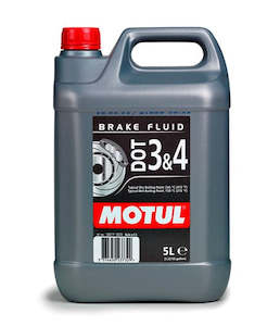 Brake Fluid: DOT 3 & 4 5L (12)