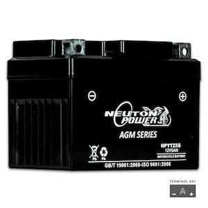 Battery: YTZ5S 12V 5AH POWERSPORT BATTERY