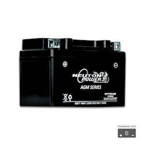 YTX9-BS 12V 8AH POWERSPORT BATTERY