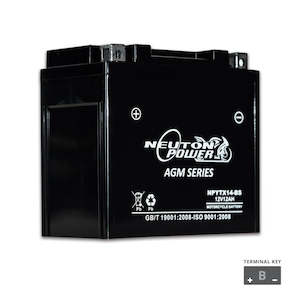 YTX14-BS 12V 12AH POWERSPORT BATTERY