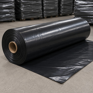 Tie Wire: Black Polythene Roll 4m x 50m (200m²)