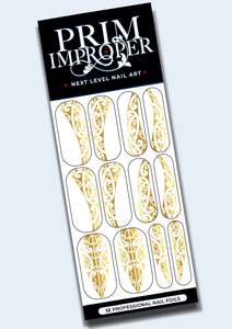 Mana Maori: MĀORI NAIL FOILS | HINEMOANA | GOLD