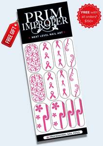 Mana Maori: LIMITED EDITION PINK RIBBON NAIL FOILS | PINK