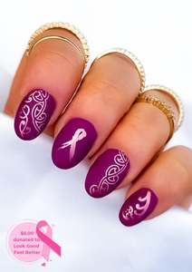 Mana Maori: RĪPENE MĀWHERO NAIL FOILS | ROSE