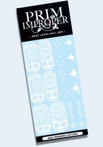 All: PAPUA NEW GUINEA NAIL TRANSFER TATTOOS | WHITE