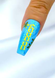 TUVALU NAIL FOILS | BRUSHED GOLD