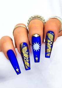 All: NAURU NAIL FOILS | BRUSHED GOLD