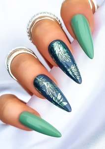 HAWAIIAN NAIL FOILS - KĪ - SAGE