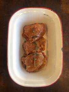Organic Marinated Boneless Skinless Chicken Thigh (500gm)