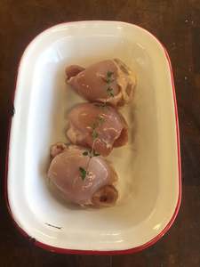Organic Boneless Skinless Chicken Thigh (500gm)