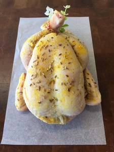 Poultry: Whole Seasoned Organic Chicken