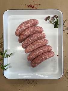 Sausages: Traditional Pork Sausage (6 pack) Pork Category Champ 2023/24