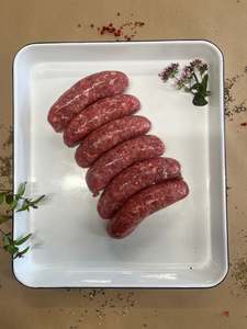 Sausages: Traditional Beef Sausage (6 pack) - Gold Medal 2024