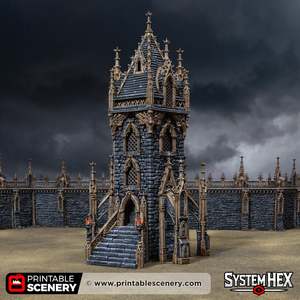 Gothic Hex Tower