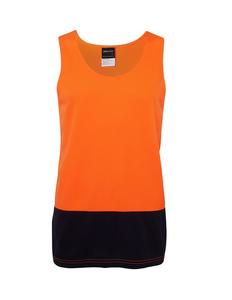 Hi Vis Tradewear Tank Singlet: 6HTS JB's Hi Vis Traditional Singlet