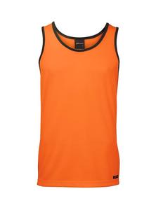 Hi Vis Tradewear Tank Singlet: 6HCS4 JB's Hi Vis 4602.1 Contrast Singlet