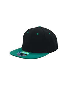 Headwear: 4106 Headwear Premium American Twill with Snap 59 Styling - Two Tone