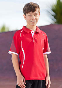 P405KS Biz Collection Razor Short Sleeve Polo - Kids