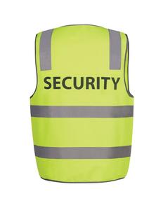 6DNS JB's Hi Vis (D+N) Safety Vest Print (Security/ Staff/ Visitor)