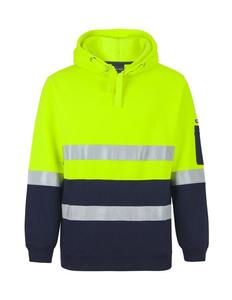 Jbs Wear: 6DPOH JB's Hi Vis (D+N) Pull Over Hoodie