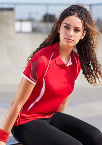 P405LS Biz Collection Razor Short Sleeve Polo - Ladies