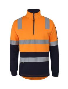 6DARF JB's 1/2 Zip AUST. Rail (D+N) Fleece Sweater
