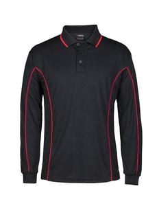 Apparel Polos Shirts: 7PIPL JB's Wear L/S PIPING POLO