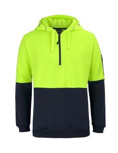 Hi Vis Tradewear Hoodies: 6HVHZ JB's Hi Vis 1/2 Zip Hoodie