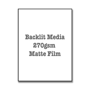 Products: Backlit Media 270gsm Matte Film - Print Art Fine Art Imaging