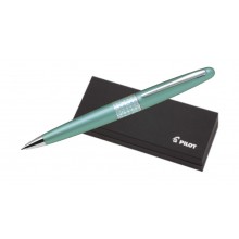 Premium: Pilot MR3 Ballpoint Medium Metallic Aqua Blue (BP-MR3-M-DT-L)