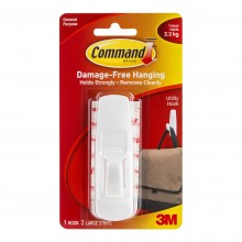 Adhesives and Mounting: Command Hook 17003 Large White