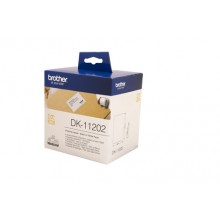 Brother DK Labels: Brother Genuine DK11202 Standard Address - 62mm x 100mm - 300 Labels per roll