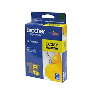 Products: Brother LC38Y yellow ink