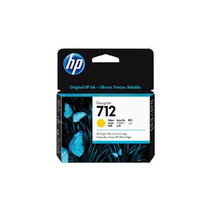 Products: HP 712 29ml yellow ink – (3ED69A)