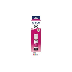 Products: Epson T502 EcoTank magenta ink bottle