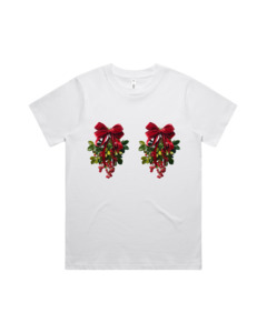 Red Mistletoe Tee