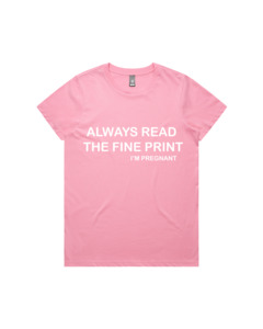 Fine Print Tee