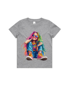 Kids 1: Rainbow Girl Tee