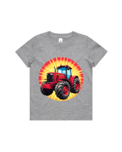 Kids 1: Kids Red Tractor Tee