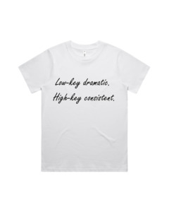 Quotespiration: Low Key Tee