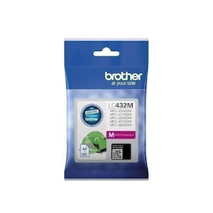 Brother Genuine Ink: Brother LC432 Magenta Ink Cartridge