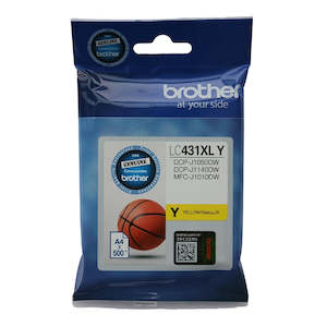 Brother LC431XL Yellow HY Ink