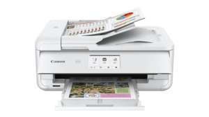 Printer Hardware: Canon PIXMA TS9565W Compact A3/A4 Inkjet MFC Printer White